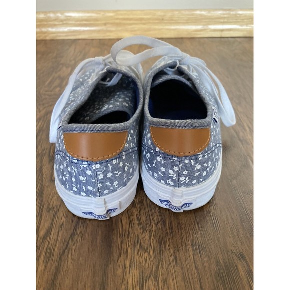 Vans Woman's Size 7.5 Canvas Floral Print Sneaker Shoe Low Top Lace Ups - Picture 7 of 11